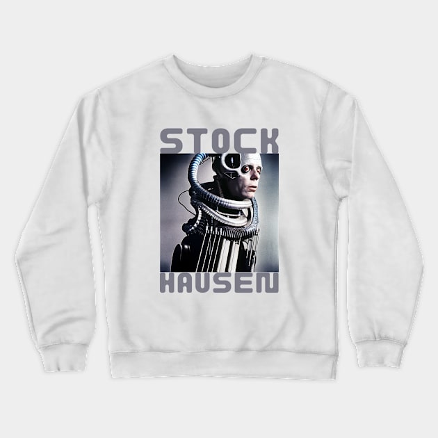 Karlheinz Stockhausen Crewneck Sweatshirt by Cryptilian